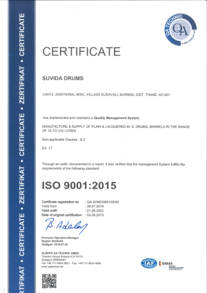 Quality-Policy-certificate